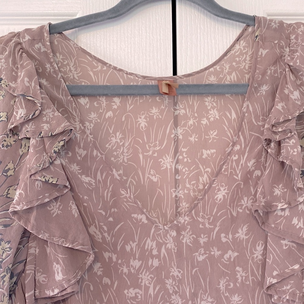 $9 CLEARANCE - Pinkerton Floral Swim Coverup - Picture 3 of 9